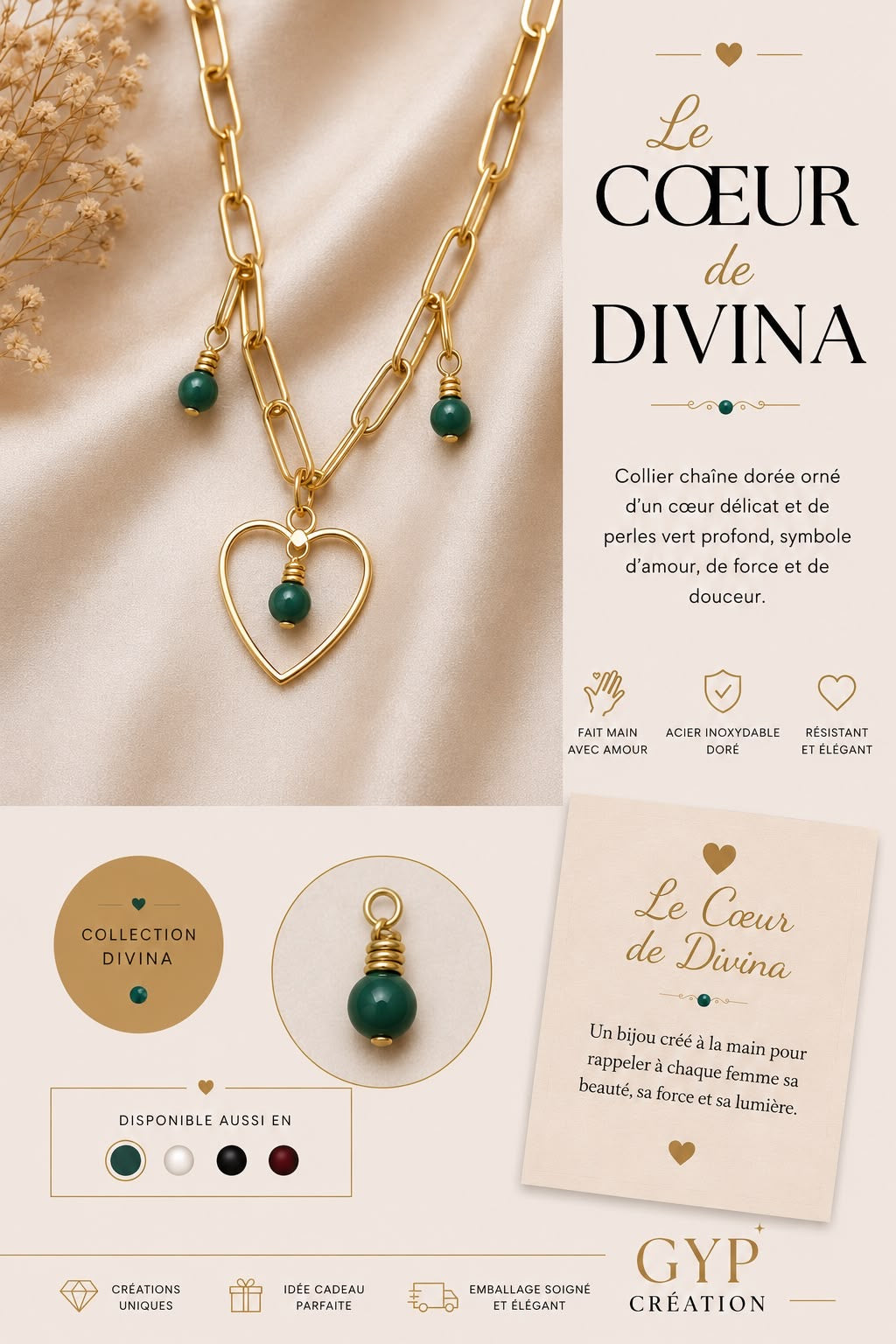 Le cœur de  Divina 💚