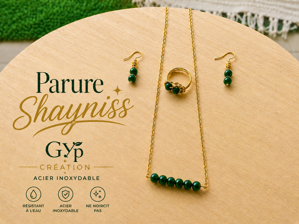 Parure Shayniss – Acier inoxydable