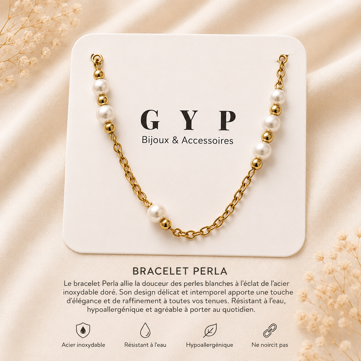 ✨ Bracelet Perla