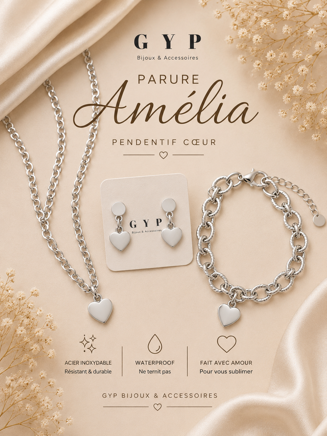 🤍 Parure Amélia