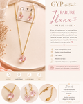 Parure Ilana – Perle Rose ✨