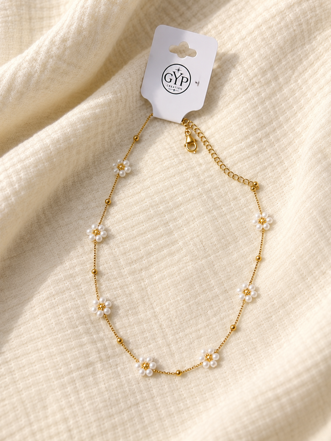 ✨ collier  Marguerite Perlé