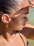 Boucles d’oreilles Cœur d’Emeraude 💚