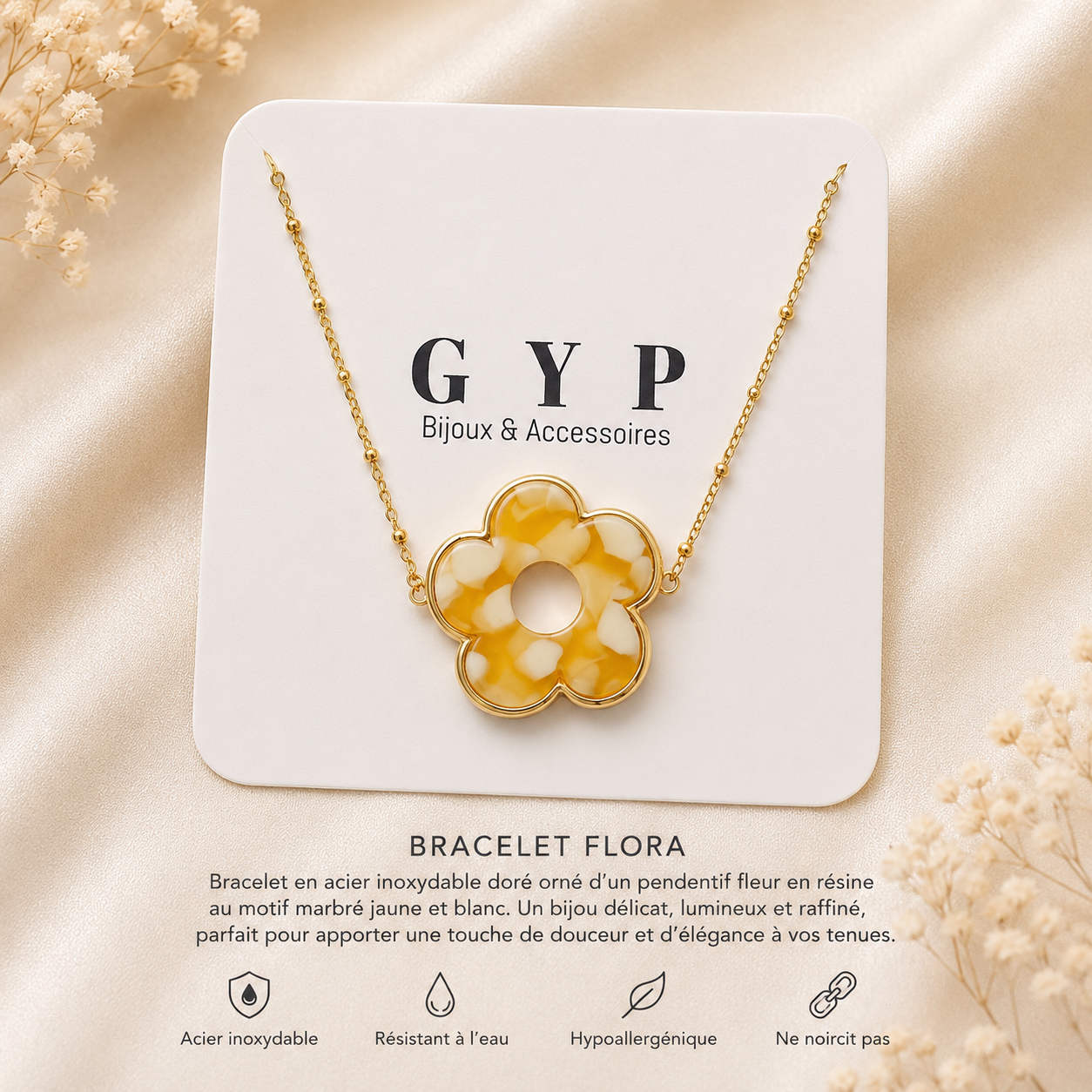 ✨ Bracelet Flora