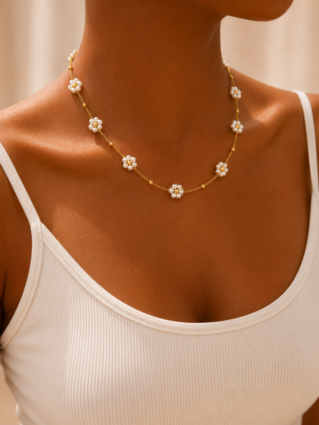 ✨ collier  Marguerite Perlé