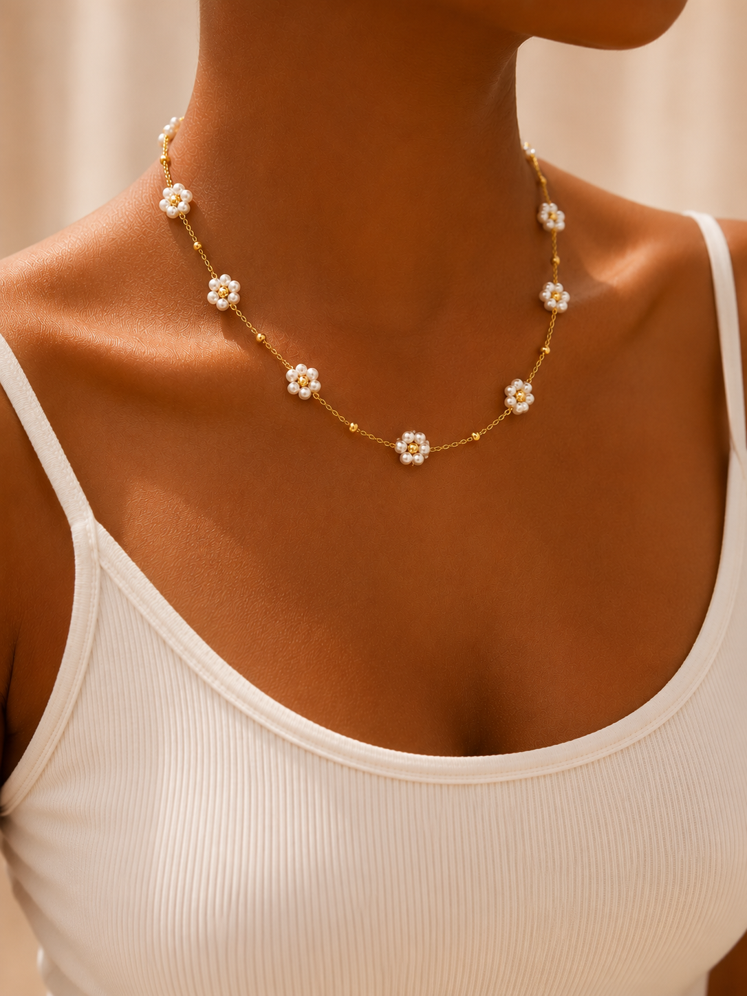 ✨ collier  Marguerite Perlé